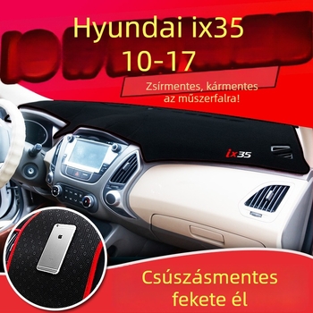 Autó műszerfalának napvédő matraca – poliszter, Bei Ai márka, testreszabható, nyomtatott logó