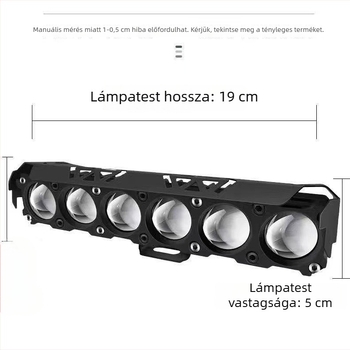 Ultra fényes LED fényszóró elektromos járművekhez és motorkerékpárokhoz, erős lencse, külső felszerelés, sárga–fehér fény