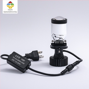 Y4-H4 LED autófényszóró kettős lencsével a távoli és közeli fényhez, 24W, 24V, 4200 lm, alumíniumötvözet
