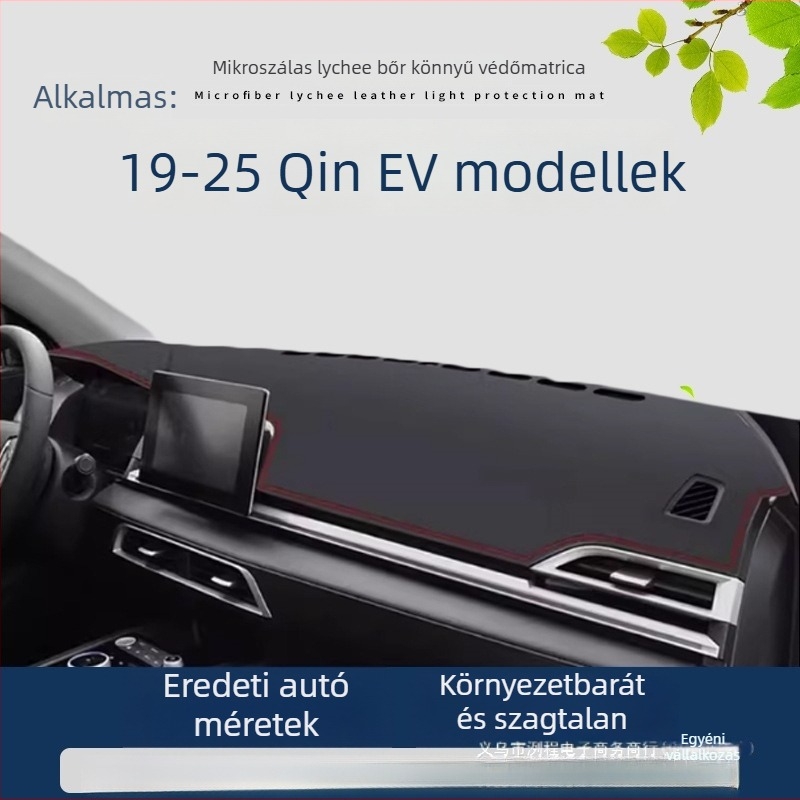 Műszerfal párna suede anyagból, logóval, Yiwu Jiecheng márka