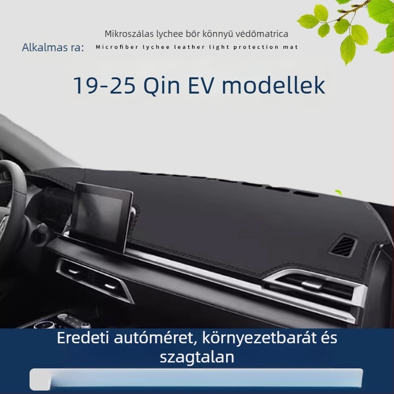 Műszerfal párna suede anyagból, logóval, Yiwu Jiecheng márka