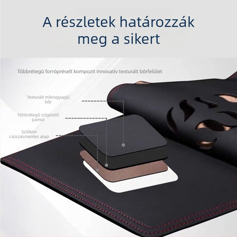 Műszerfal párna suede anyagból, logóval, Yiwu Jiecheng márka