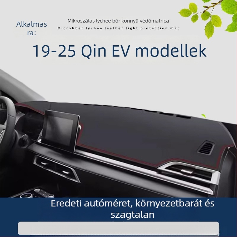 Műszerfal párna suede anyagból, logóval, Yiwu Jiecheng márka