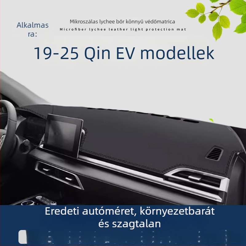 Műszerfal párna suede anyagból, logóval, Yiwu Jiecheng márka