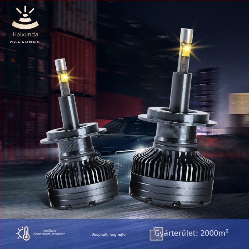 Q1 autó LED fényszórók: CSP3570, 45W, 9-36V, 5000 lm, IP68