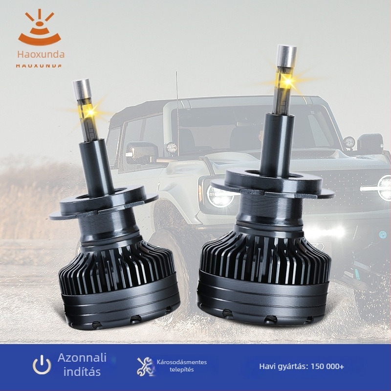 Q1 autó LED fényszórók: CSP3570, 45W, 9-36V, 5000 lm, IP68