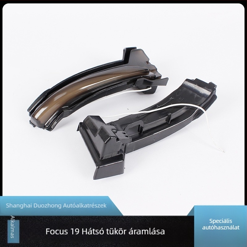 Ford Focus MK4 2019-2023 hátsó tükör LED irányjelző áramló fény, ABS, 12V, 10W, 4500K