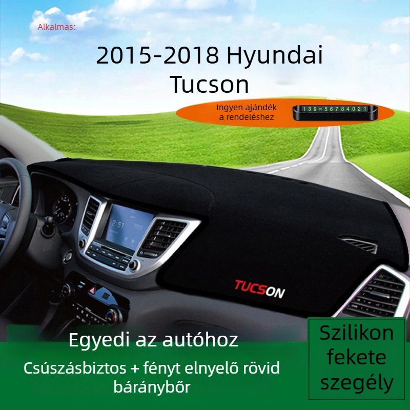 Műszerfal matrac – szilikon, logó minta, márka: Egyéb