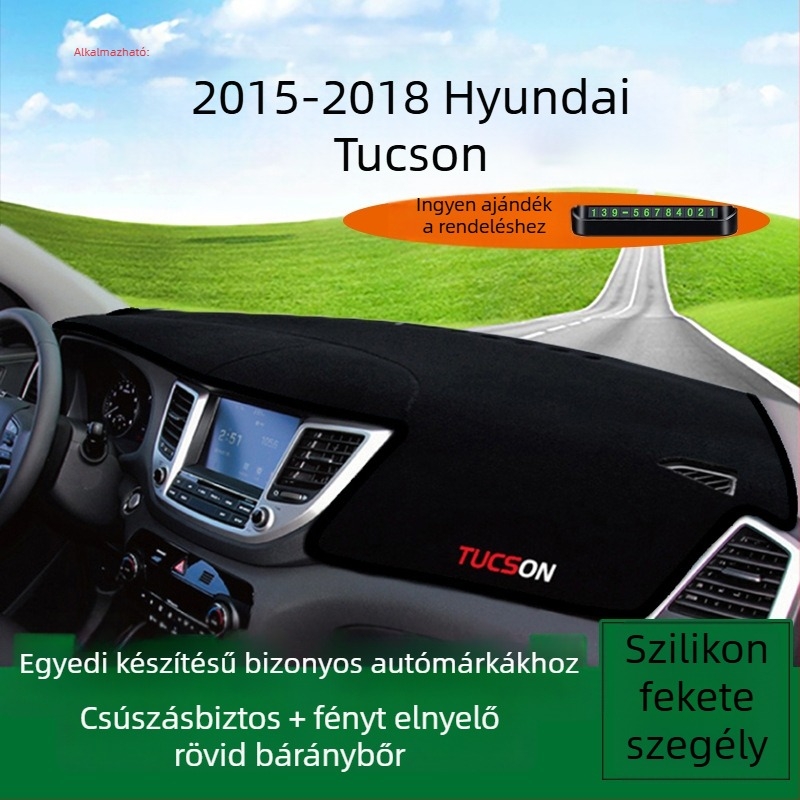 Műszerfal matrac – szilikon, logó minta, márka: Egyéb