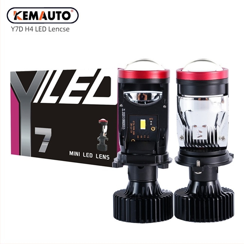 Autó fényszóró Y7D – LED, 50W, 12V, 4800LM, H4 távol- és közel integrált rendszer