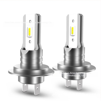 H7 LED autó lámpa, 12V, 18W, 2000LM, alumínium ház, 3570 LED-ek, IP65, élettartam 10000h