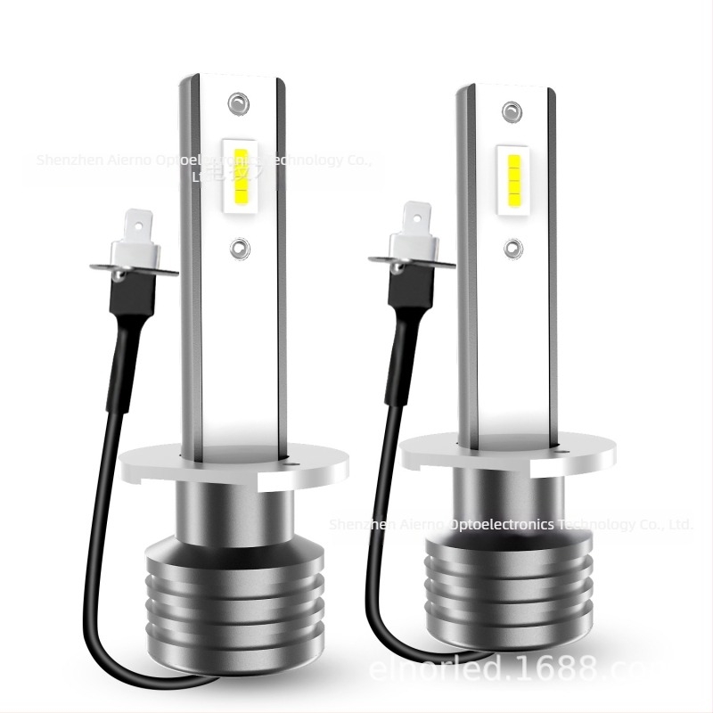 H7 LED autó lámpa, 12V, 18W, 2000LM, alumínium ház, 3570 LED-ek, IP65, élettartam 10000h