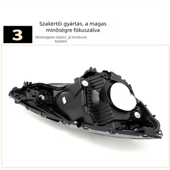 Honda Fit II fényszóró fél-összeszerelése (2008-2010) | ABS, 55W, 12V, Modell: 33101-TG5