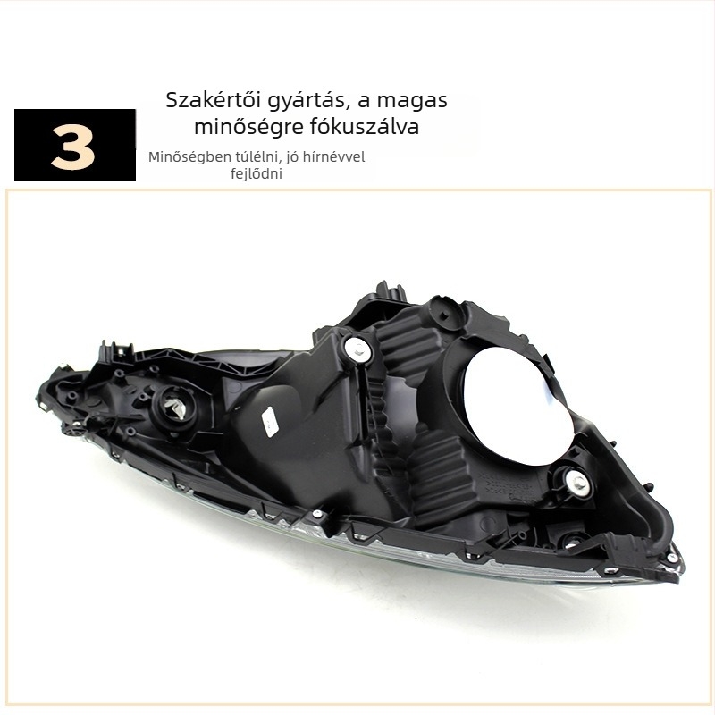 Honda Fit II fényszóró fél-összeszerelése (2008-2010) | ABS, 55W, 12V, Modell: 33101-TG5
