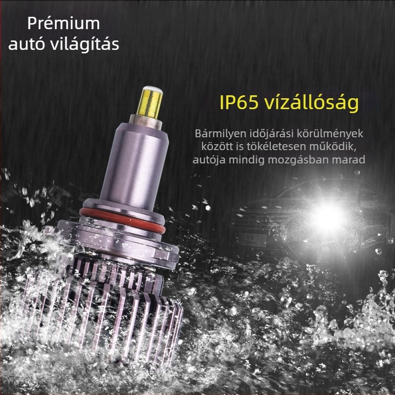 Autó LED első fényszóró 360° – 33W, DC12-24V, 8000LM, alumínium
