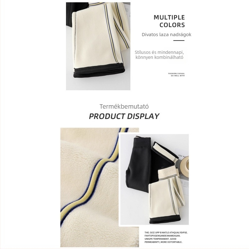Lányoknak készült fleeces bélésű leggings, magas derék, karcsú szabás, téli modell, fő anyag: nylon 80%