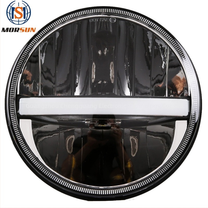 7 hüvelykes Wrangler/JEEP LED fényszóró Cree LED-del, 30W, 12V, 2100 lm, IP65
