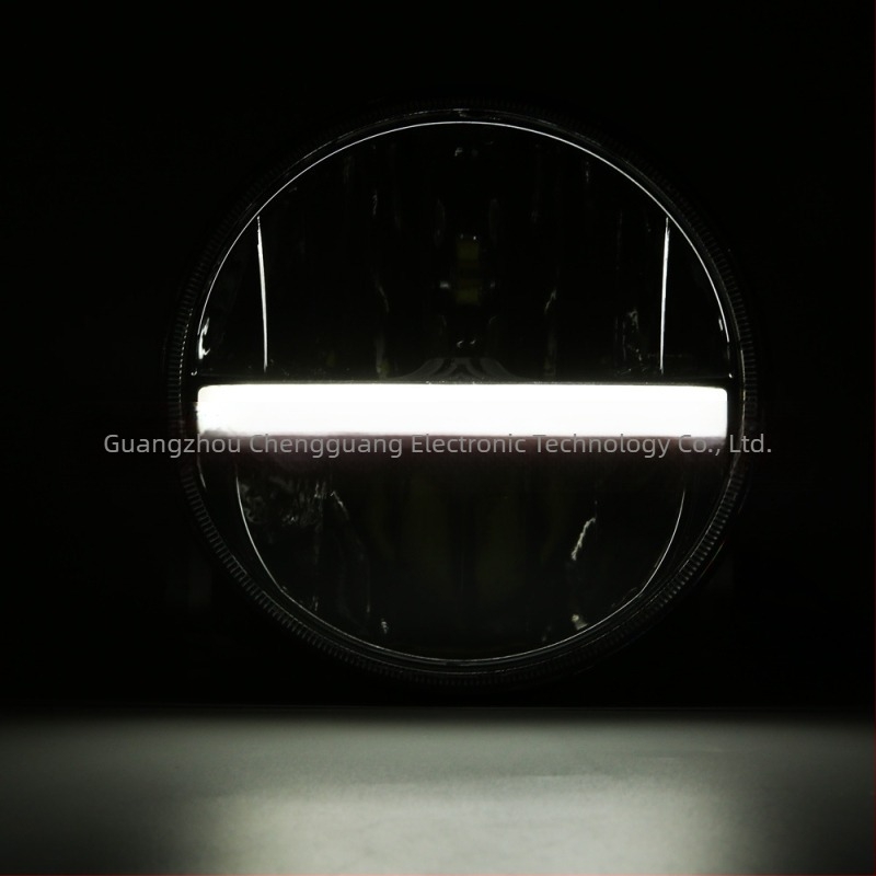 7 hüvelykes Wrangler/JEEP LED fényszóró Cree LED-del, 30W, 12V, 2100 lm, IP65