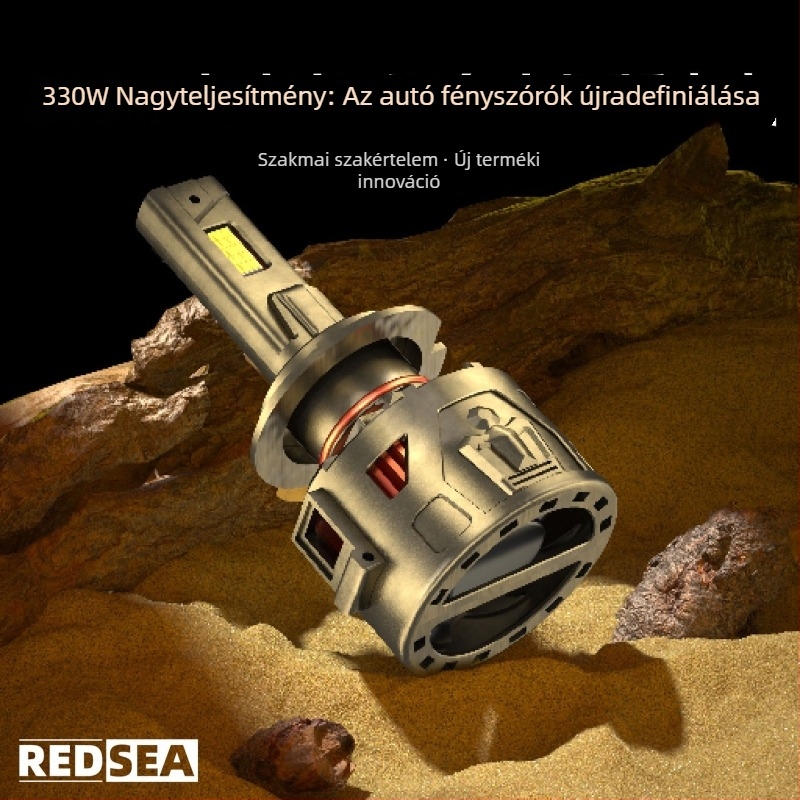 Autó LED fényszóró: 330W, 12-24V, 33000 lm, IP68, CSP 5080-15 core