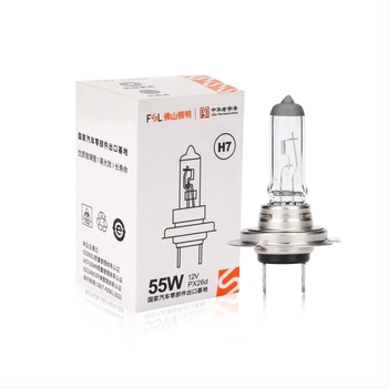 H7 fényszóróizzó alacsony és magas fényhez, 12V, 55–100W, halogén