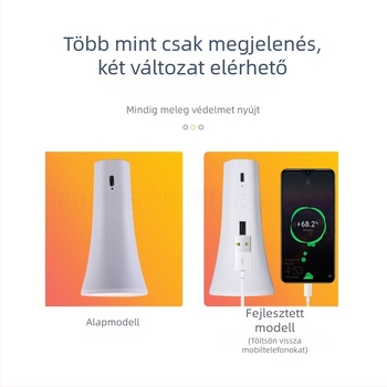 LED asztali lámpa szemvédővel, mágneses klip a falon, újratölthető akkumulátor, érintéses kapcsoló, CRI≥90, 3W