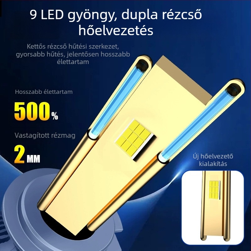 LED autófényszórók R9, 130W, 24V, 13 000 lm, IP68
