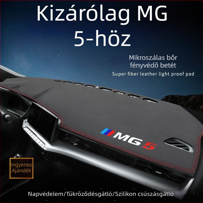 MG5 2021 Műszerfal és központi konzol matracok – napvédelmi és elülső műszerfal szigetelés