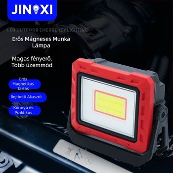 Mágneses LED munkalámpa Sq05, 6000–7000K, 2000 lm, 3.7V