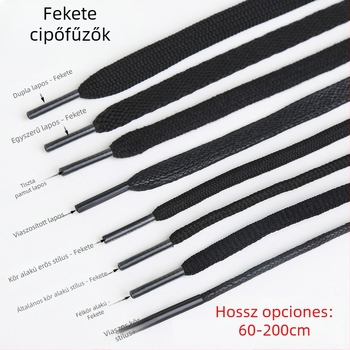 Kör alakú cipőfűzők textile cipőkhöz – tavaszi szezon