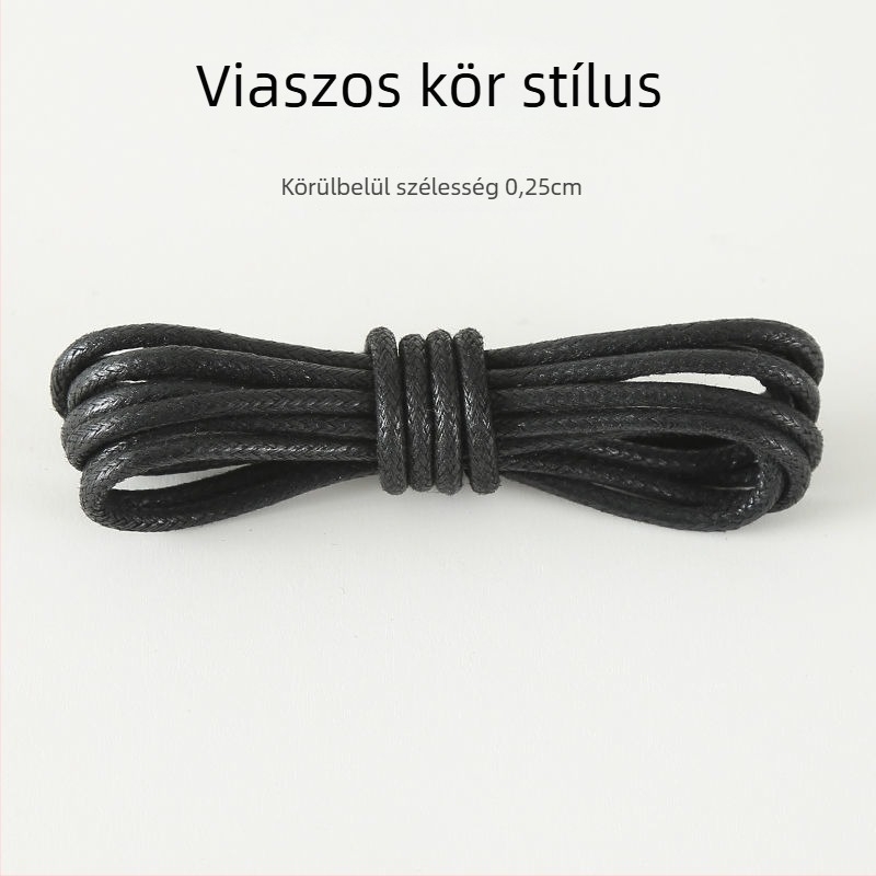 Kör alakú cipőfűzők textile cipőkhöz – tavaszi szezon