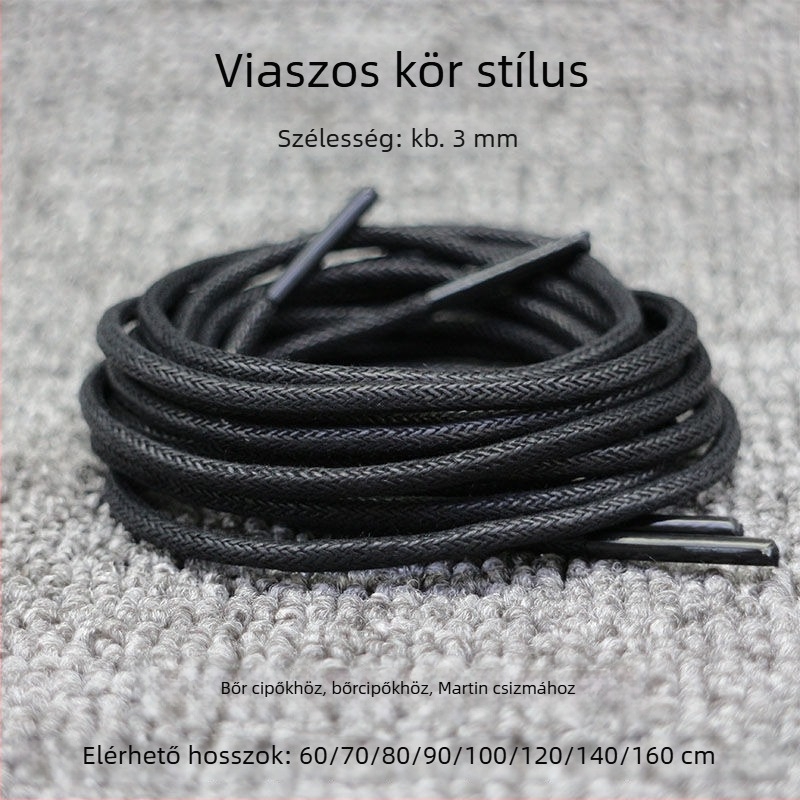 Kör alakú cipőfűzők textile cipőkhöz – tavaszi szezon