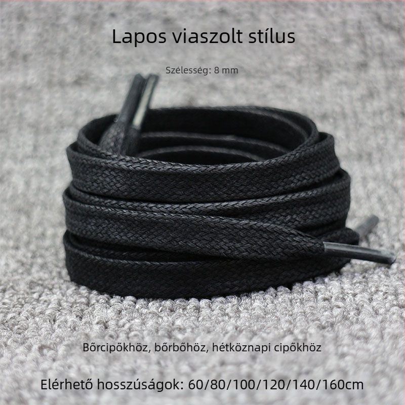 Kör alakú cipőfűzők textile cipőkhöz – tavaszi szezon