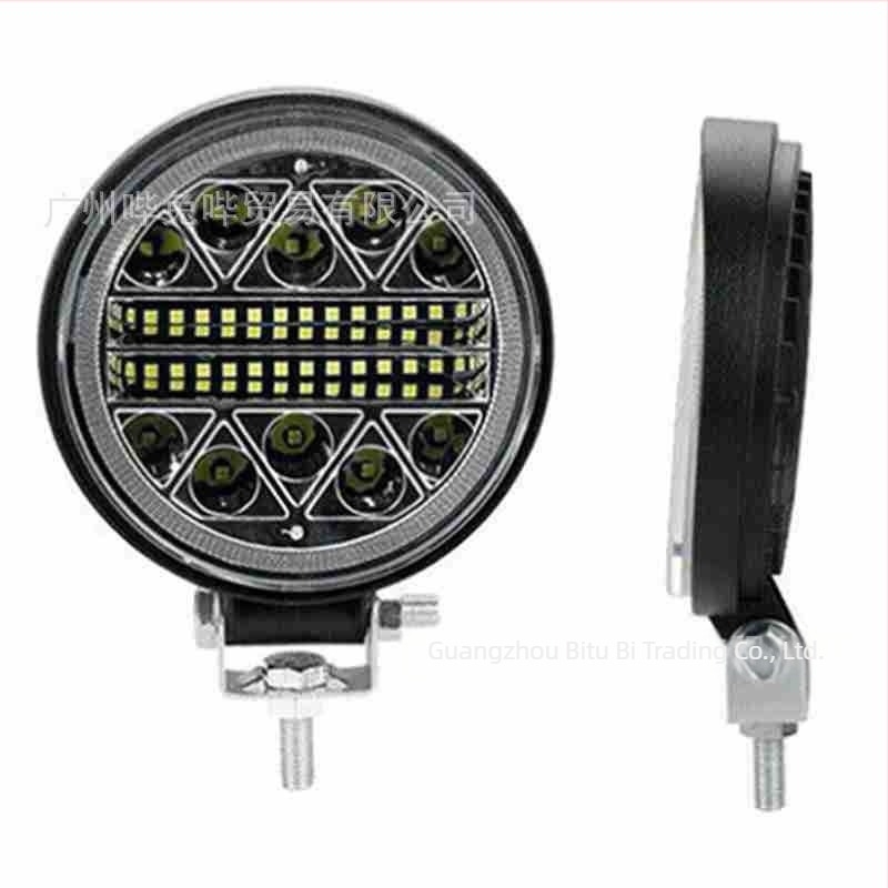 QS-102 LED autó munka világítás, 102W, 12V, 6000–6500K, univerzális kompatibilitás