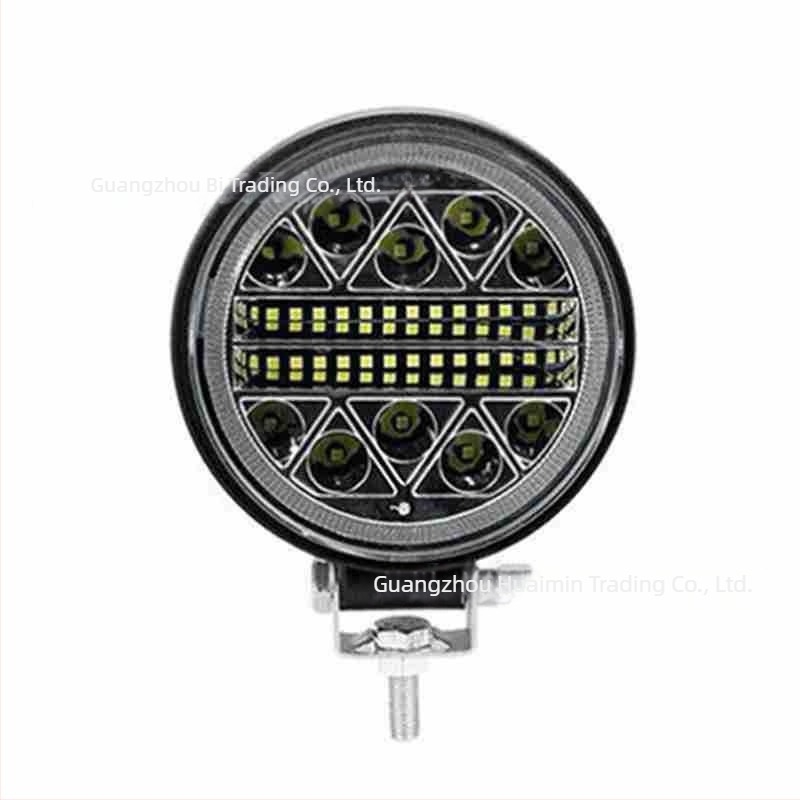 QS-102 LED autó munka világítás, 102W, 12V, 6000–6500K, univerzális kompatibilitás