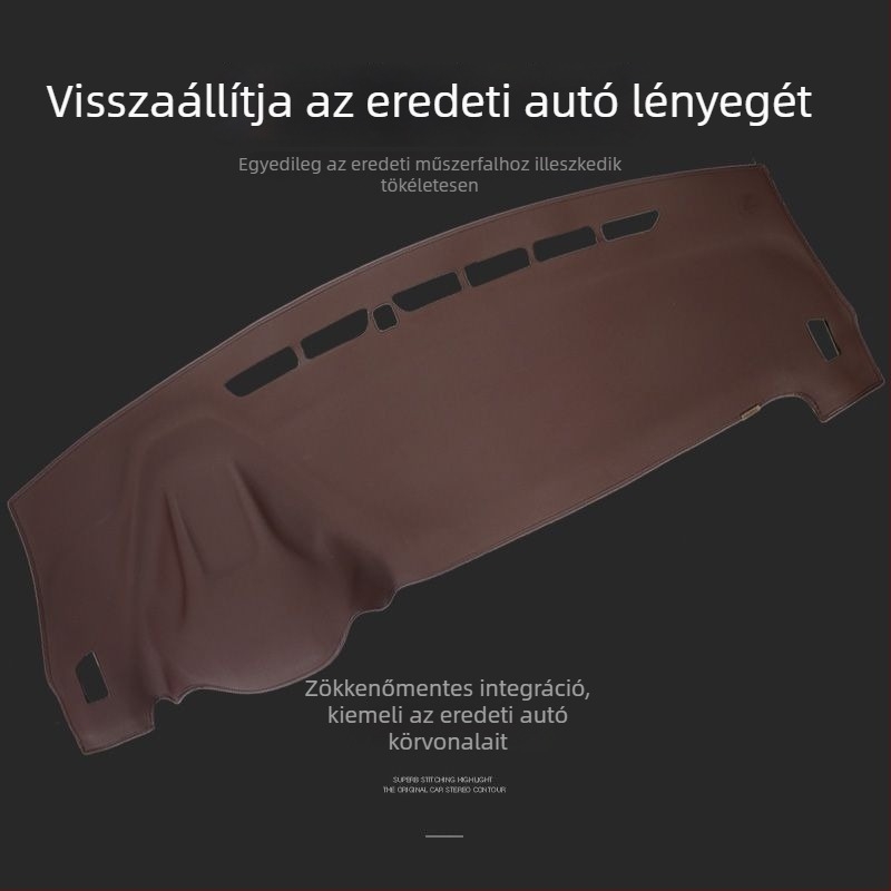 Binyue 3D műszerfal fényblokkoló matrac belső felújításokhoz és középső Konzol árnyékolóhoz