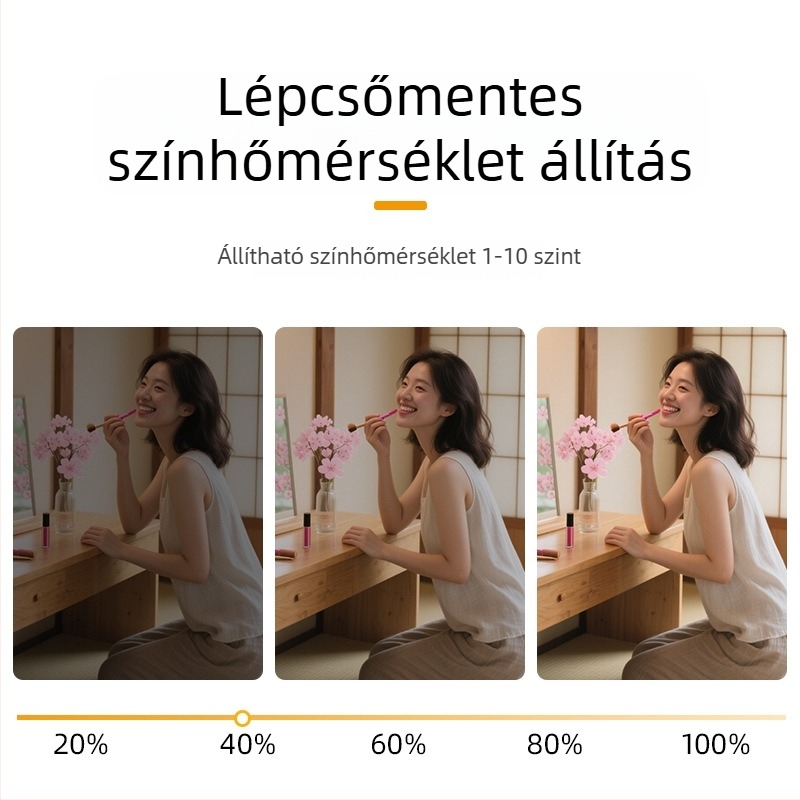 Kétfejes LED asztali lámpa, klipsz – tanuláshoz és számítógéphez, szemvédő fény, USB-tápellátás, éjszakai világítás