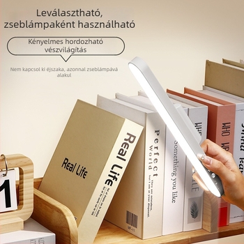 Íróasztali lámpa szemvédő funkcióval, újratölthető, érintéses vezérlés, CE tanúsítvány, CRI ≥ 90