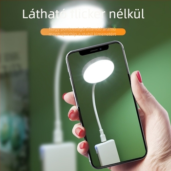 LED USB asztali lámpa szemvédő és éjszakai fény, CRI ≥90, USB-ellátás