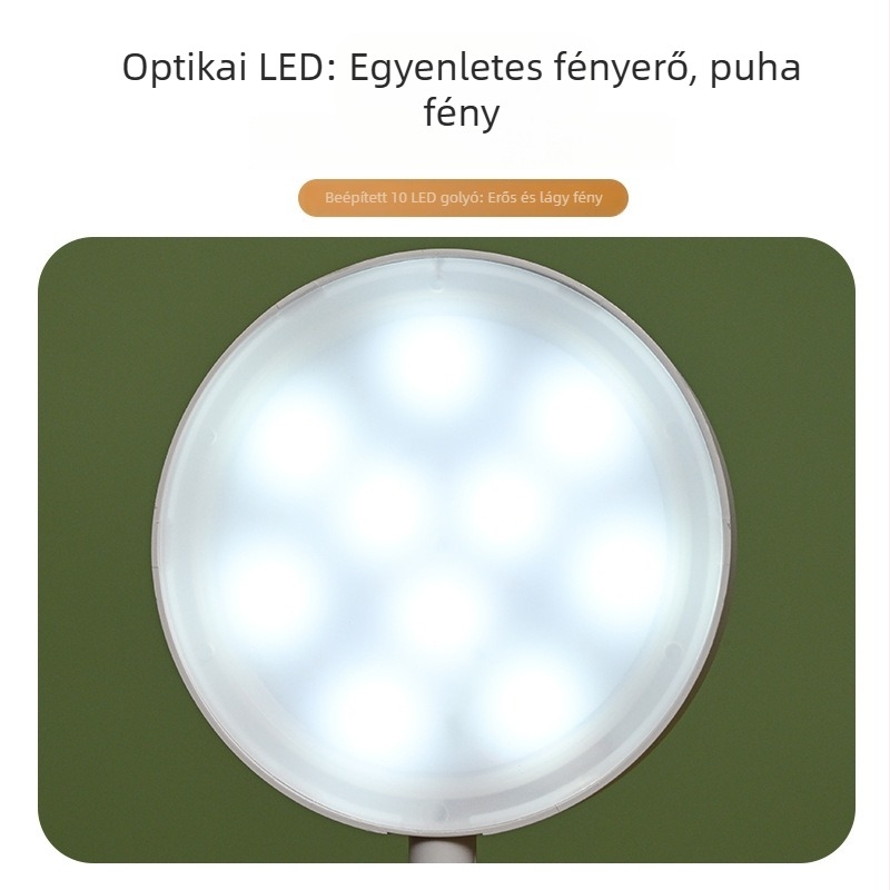 LED USB asztali lámpa szemvédő és éjszakai fény, CRI ≥90, USB-ellátás