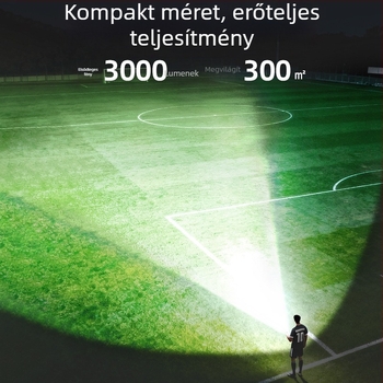 Volson SQ07 Multifunkcionális LED zseblámpa, alumíniumötvözet ház, újratölthető, mágneses, vészhelyzeti munkalámpa