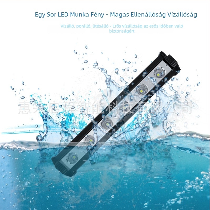 LED motorkerékpár világítás - csík LED 24W, 50V, 6000K, 6000 lm, 30 000 óra