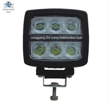 Ipari gépekhez LED munka lámpa, alumínium öntvény ház - 20W CREE LED, 4900 lm, 12-80V, Zw-001