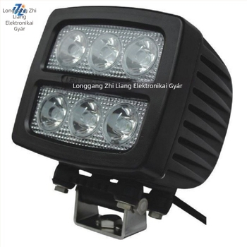 Ipari gépekhez LED munka lámpa, alumínium öntvény ház - 20W CREE LED, 4900 lm, 12-80V, Zw-001