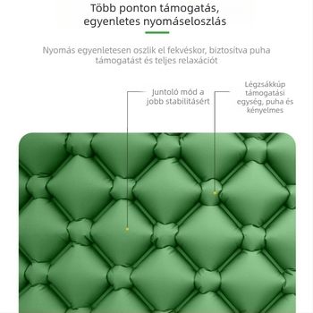 TPU felfújható alvó matrac kempingezéshez – 1 személy, 547 g
