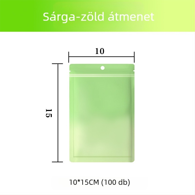 Önzáró blind táska alumíniumozott PET-kompozitból, ZIP típusú csomagolás, testreszabható mini meglepetésekhez, zárási hossz 10–30 cm