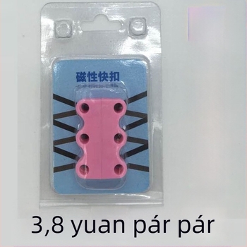 Mágneses cipőcsat sportcipőkhöz, Modell 333F, Kreatív stílus, Márka Core barrel, Egész éves