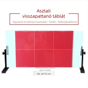 Asztalitenisz egyéni edzésre szolgáló visszaverő tábla – edzéssegéd a labdák visszapattanásához