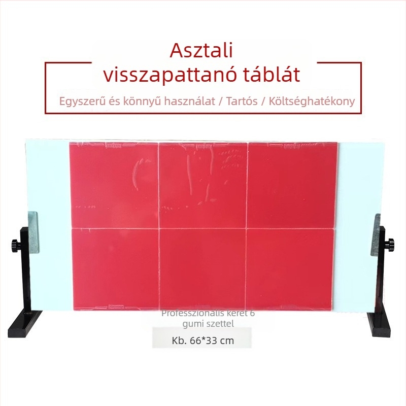 Asztalitenisz egyéni edzésre szolgáló visszaverő tábla – edzéssegéd a labdák visszapattanásához