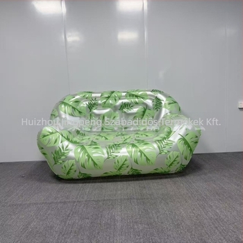 Jingpeng Felfújható kanapé PVC anyaggal és flockolt felülettel felnőtteknek