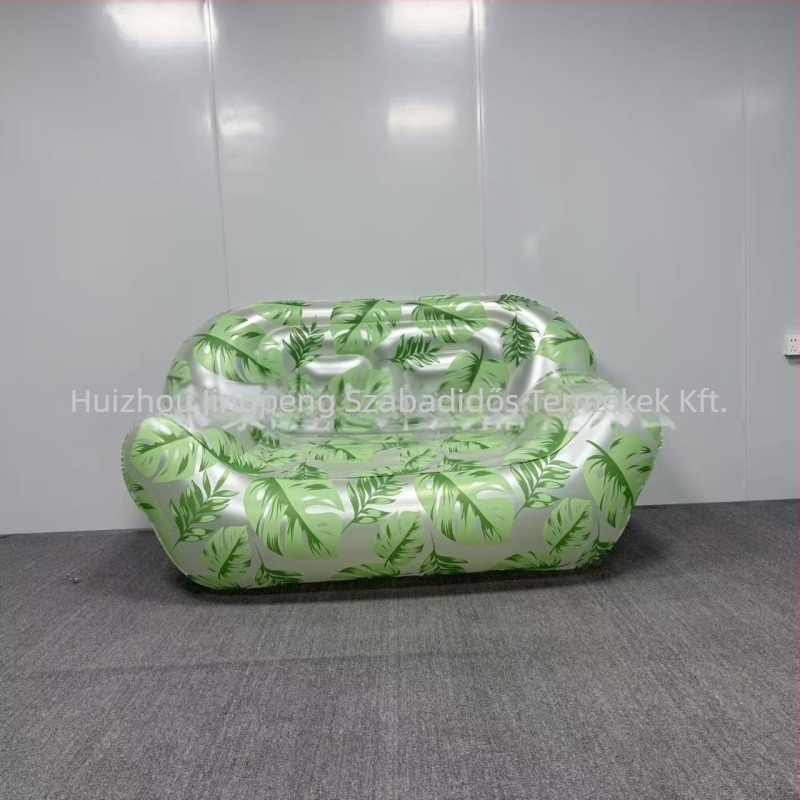 Jingpeng Felfújható kanapé PVC anyaggal és flockolt felülettel felnőtteknek